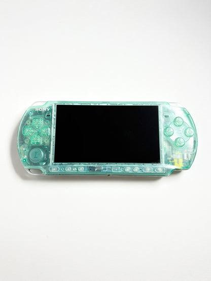 PSP 3000 - Transparent Mint Green - IPS