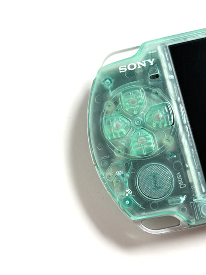 PSP 3000 - Transparent Mint Green - IPS