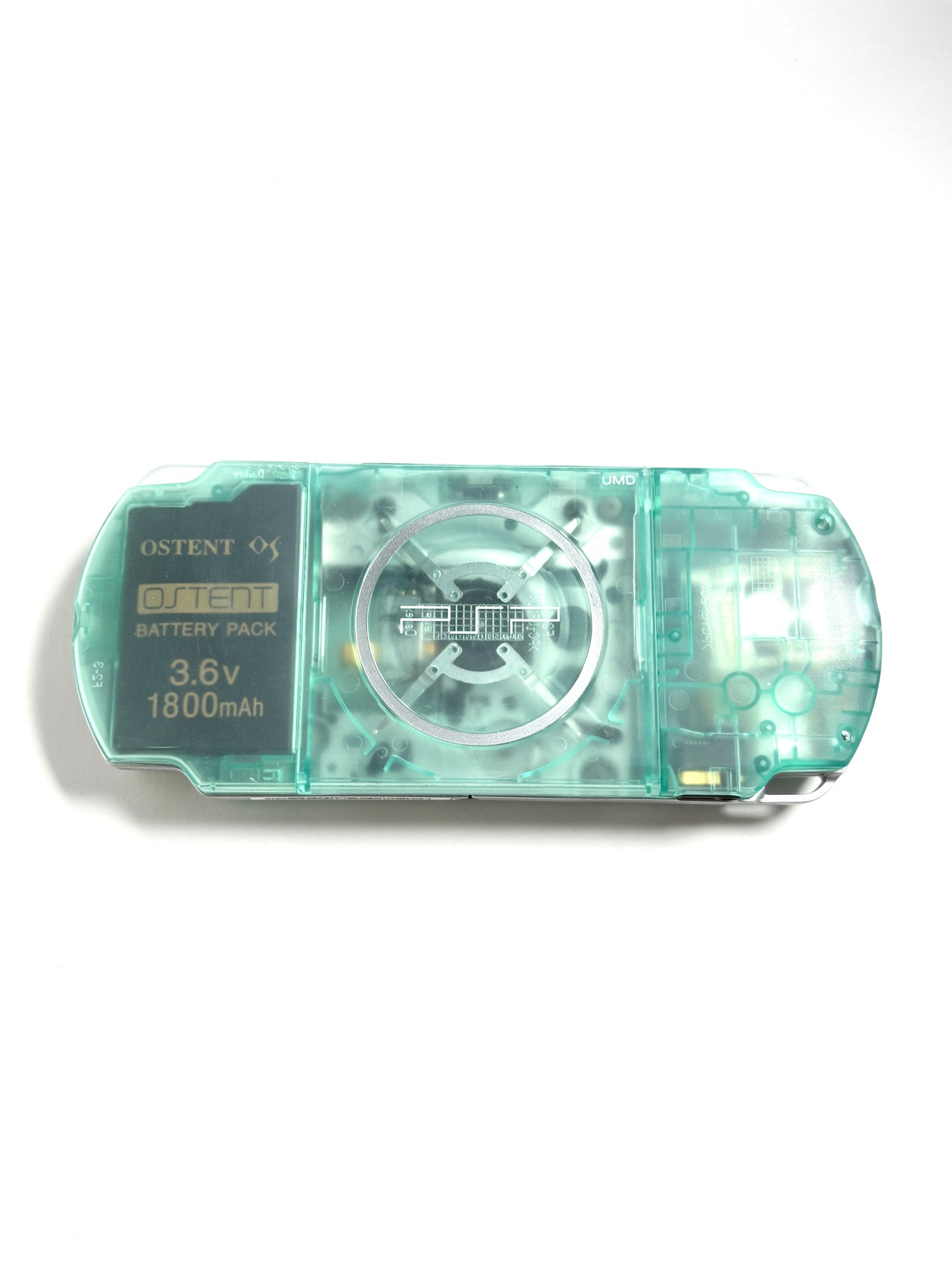 PSP 3000 - Transparent Mint Green - IPS