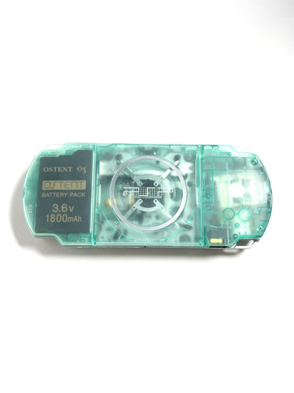 PSP 3000 - Transparent Mint Green - IPS
