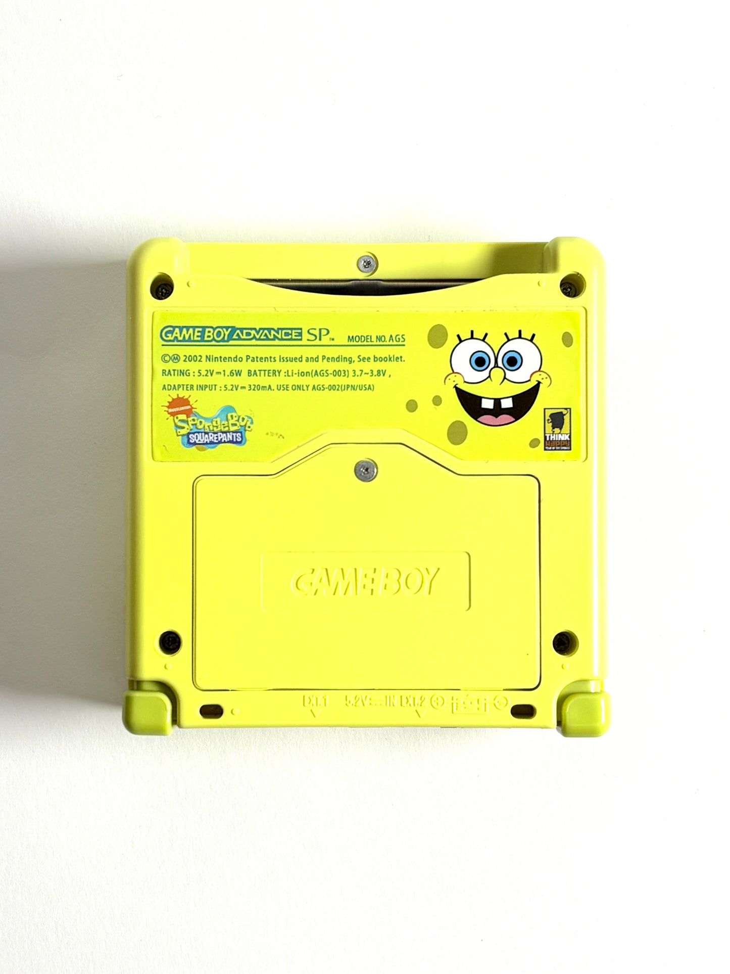 Game Boy Advance SP – SpongeBob Edition
