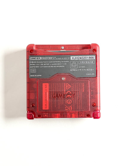 Game Boy Advance SP – Red x White