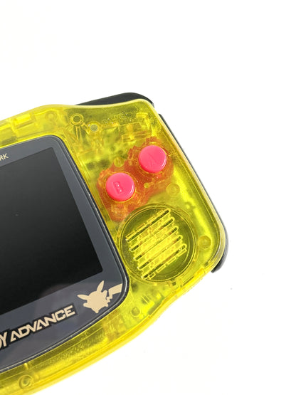 Game Boy Advance - USB-C Mod - Pikachu Edition