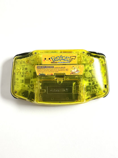 Game Boy Advance - USB-C Mod - Pikachu Edition