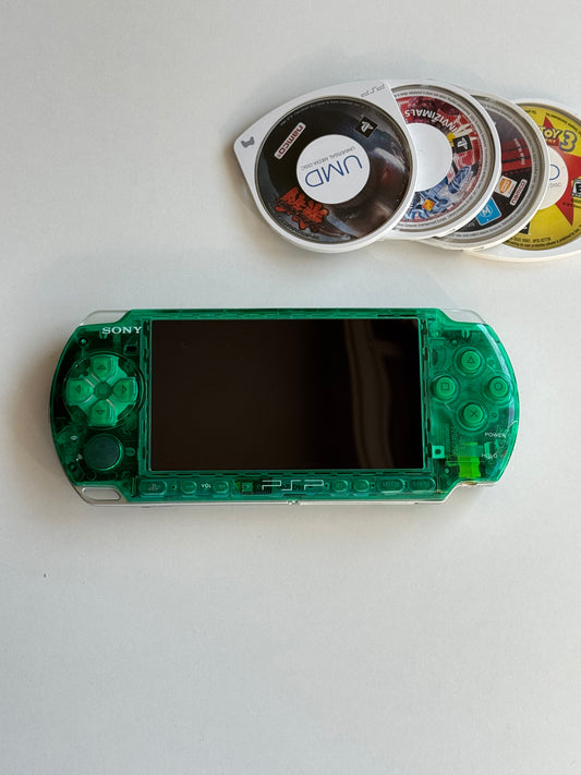 PSP 3000 - Transparent green