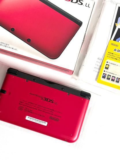 Nintendo 3DS LL - Red w original box and acessories