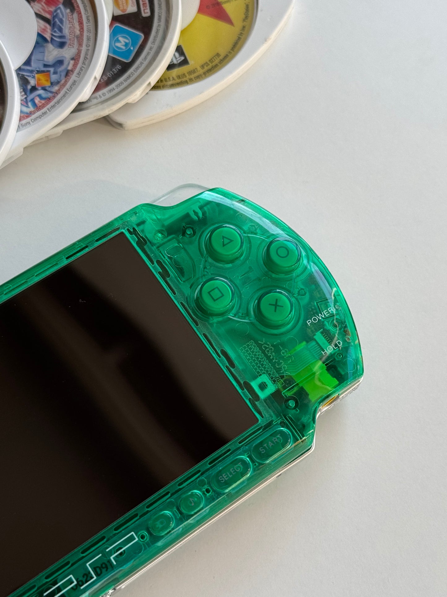 PSP 3000 - Transparent green