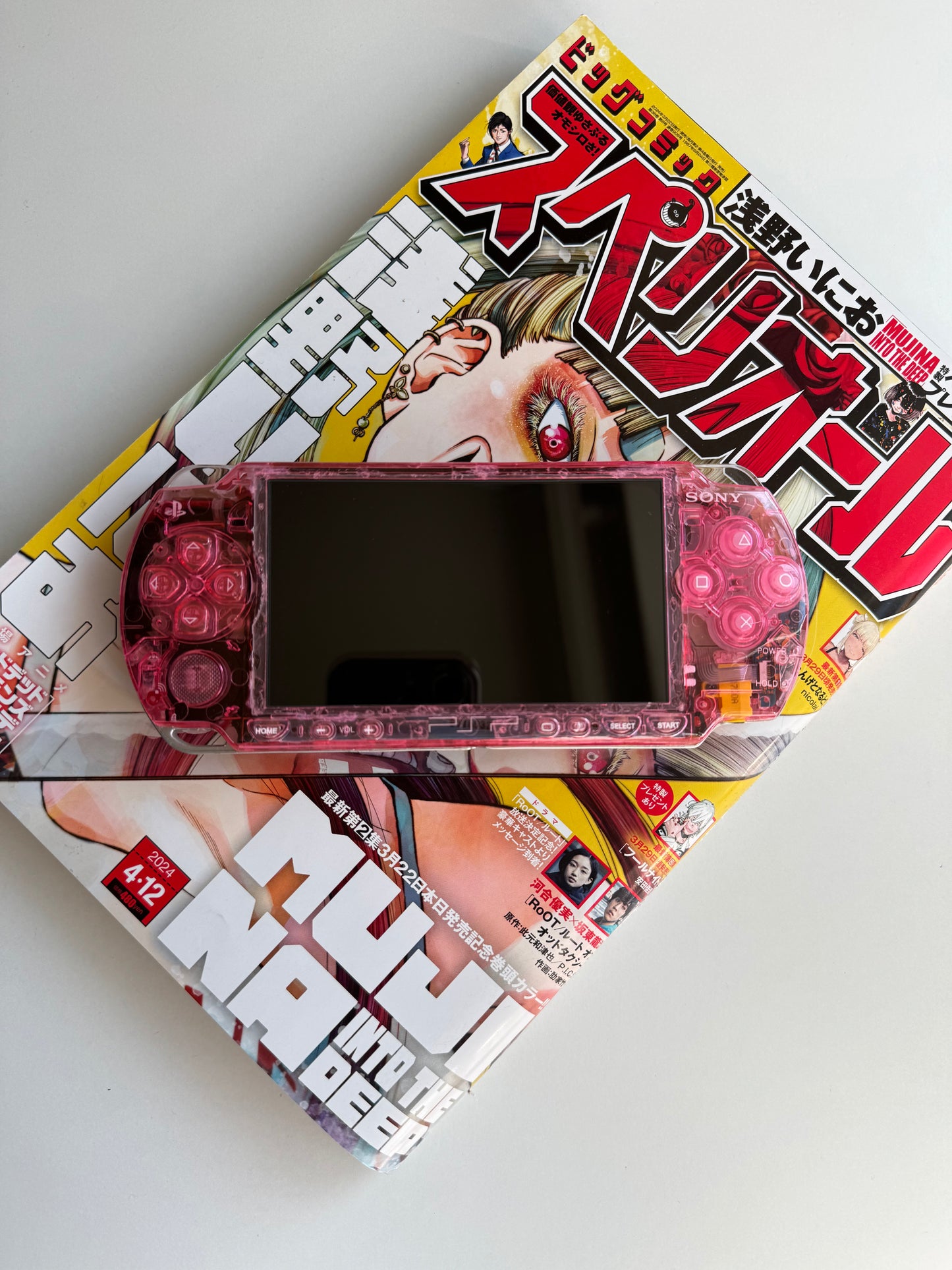 PSP 2000 - Transparent pink