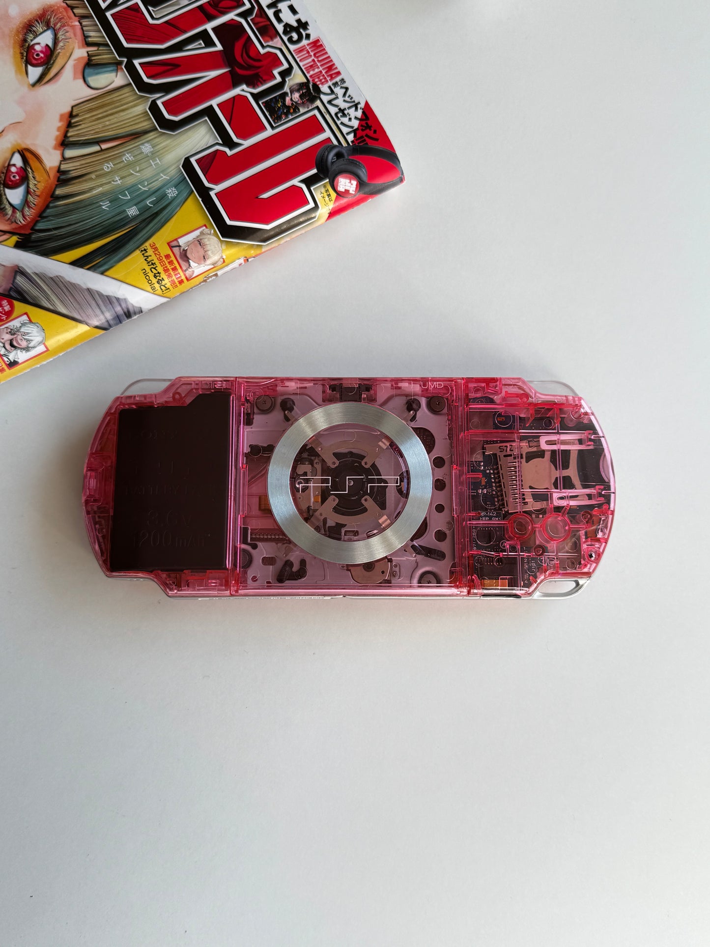 PSP 2000 - Transparent pink