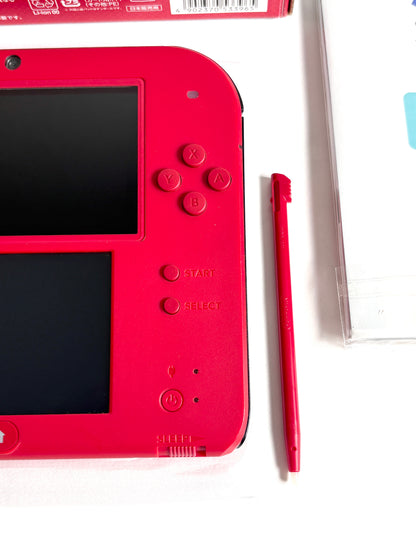 Nintendo 2DS - Red w Original box and accessories