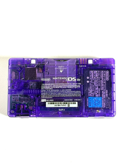 Nintendo DS Lite - Transparent Purple