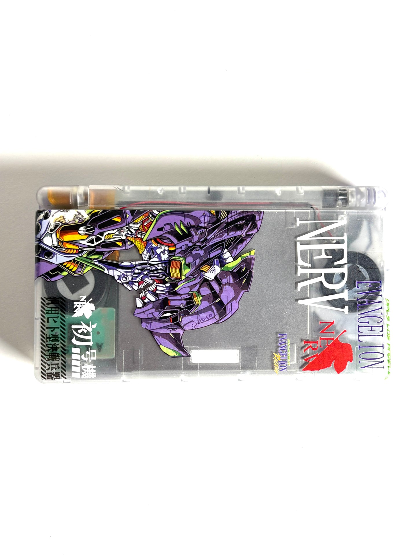 Nintendo DS Lite - Transparent Evangelion Custom