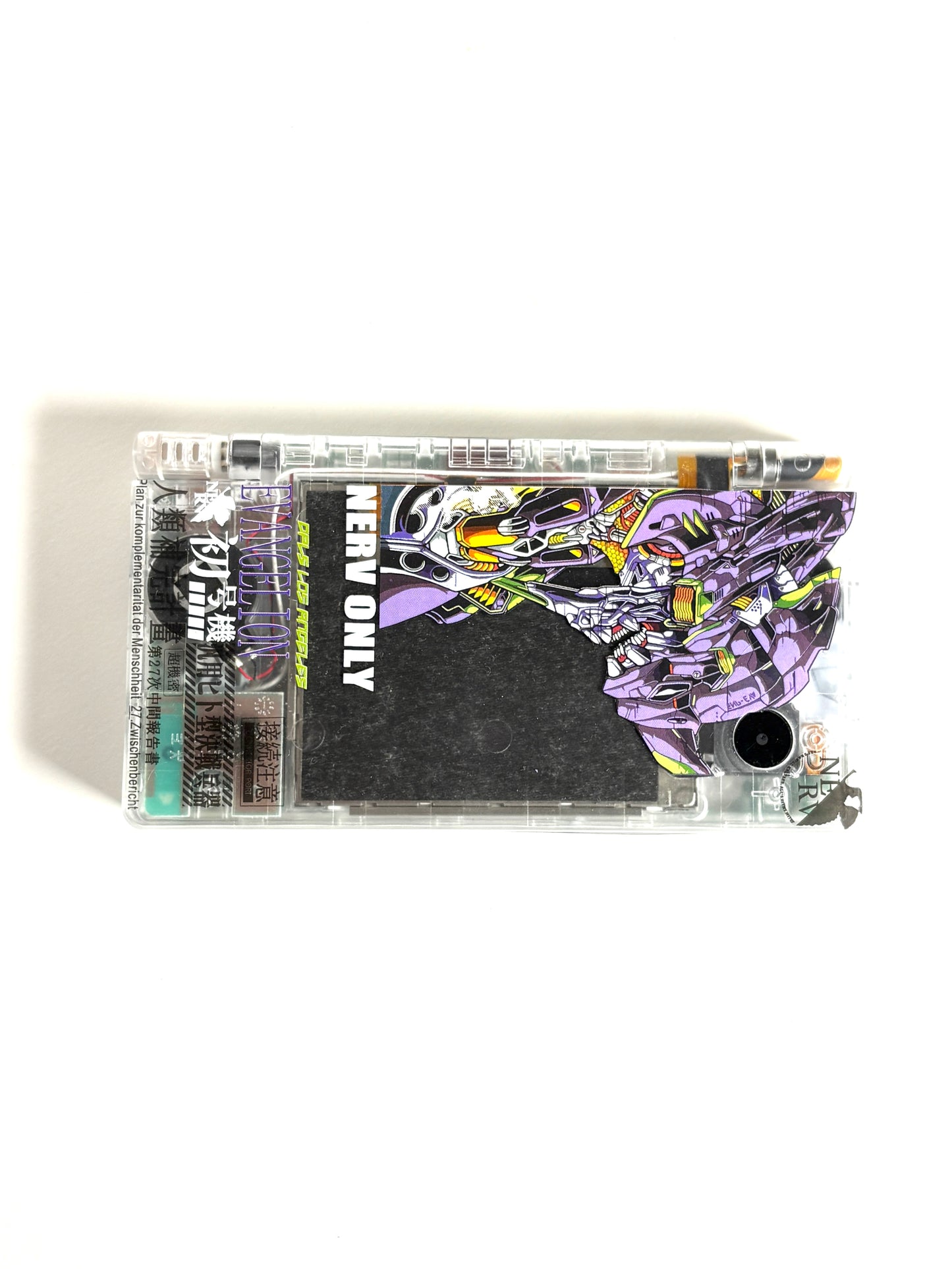 Nintendo DSI - Transparent Evangelion Custom