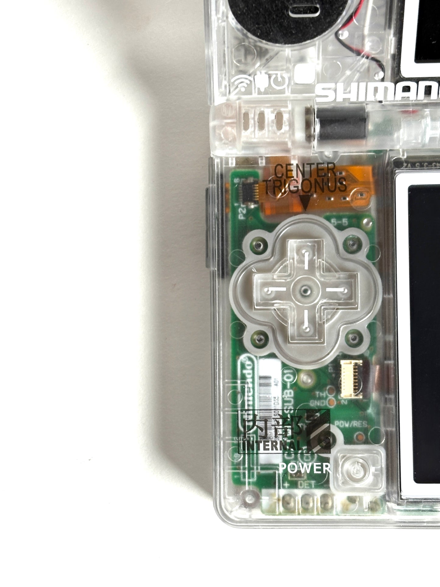 Nintendo DSI - Transparent Evangelion Custom