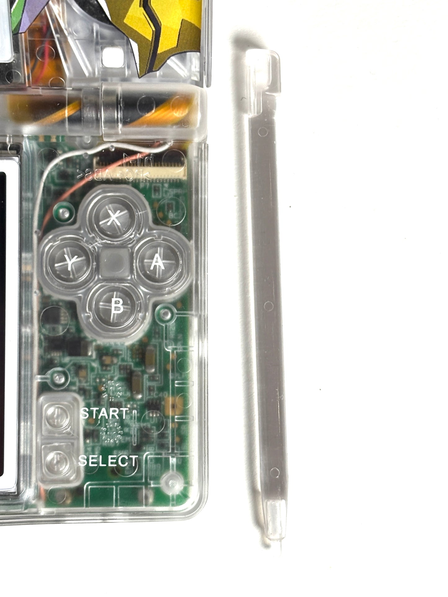 Nintendo DSI - Transparent Evangelion Custom