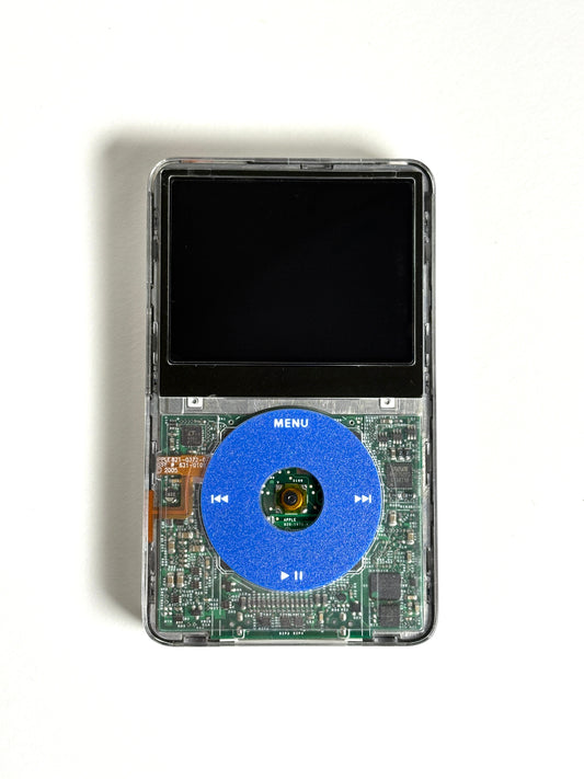 Ipod Video - Classic 5th gen - Transparent x Blue