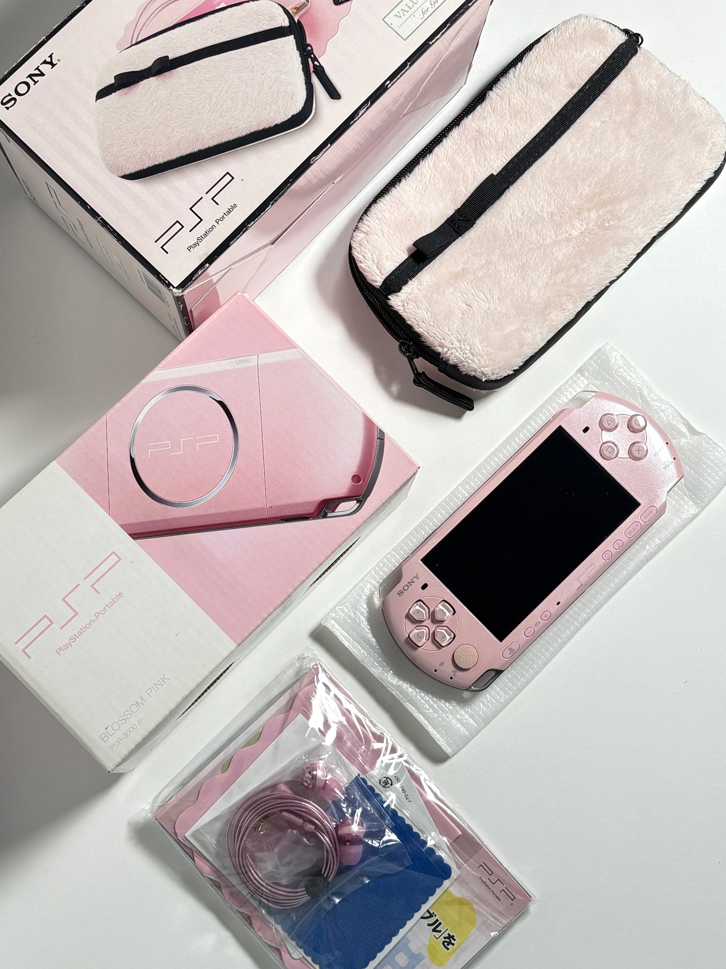 PSP 3000 - Blossom Pink - Value Pack for Girls