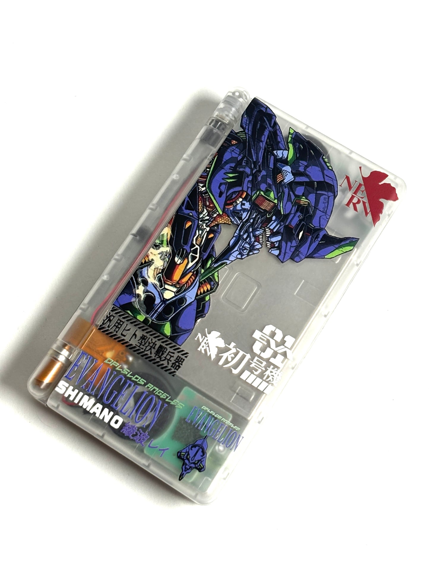 Nintendo DS Lite - Transparent Evangelion Custom
