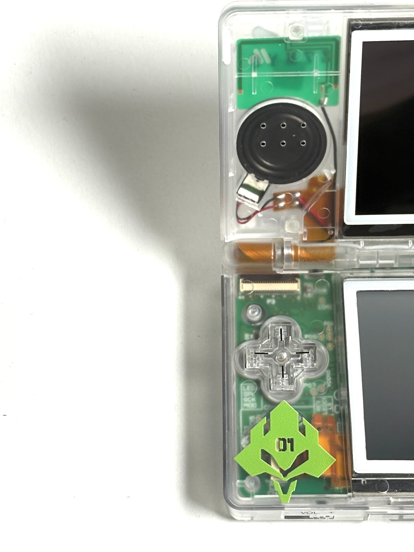 Nintendo DS Lite - Transparent Evangelion Custom