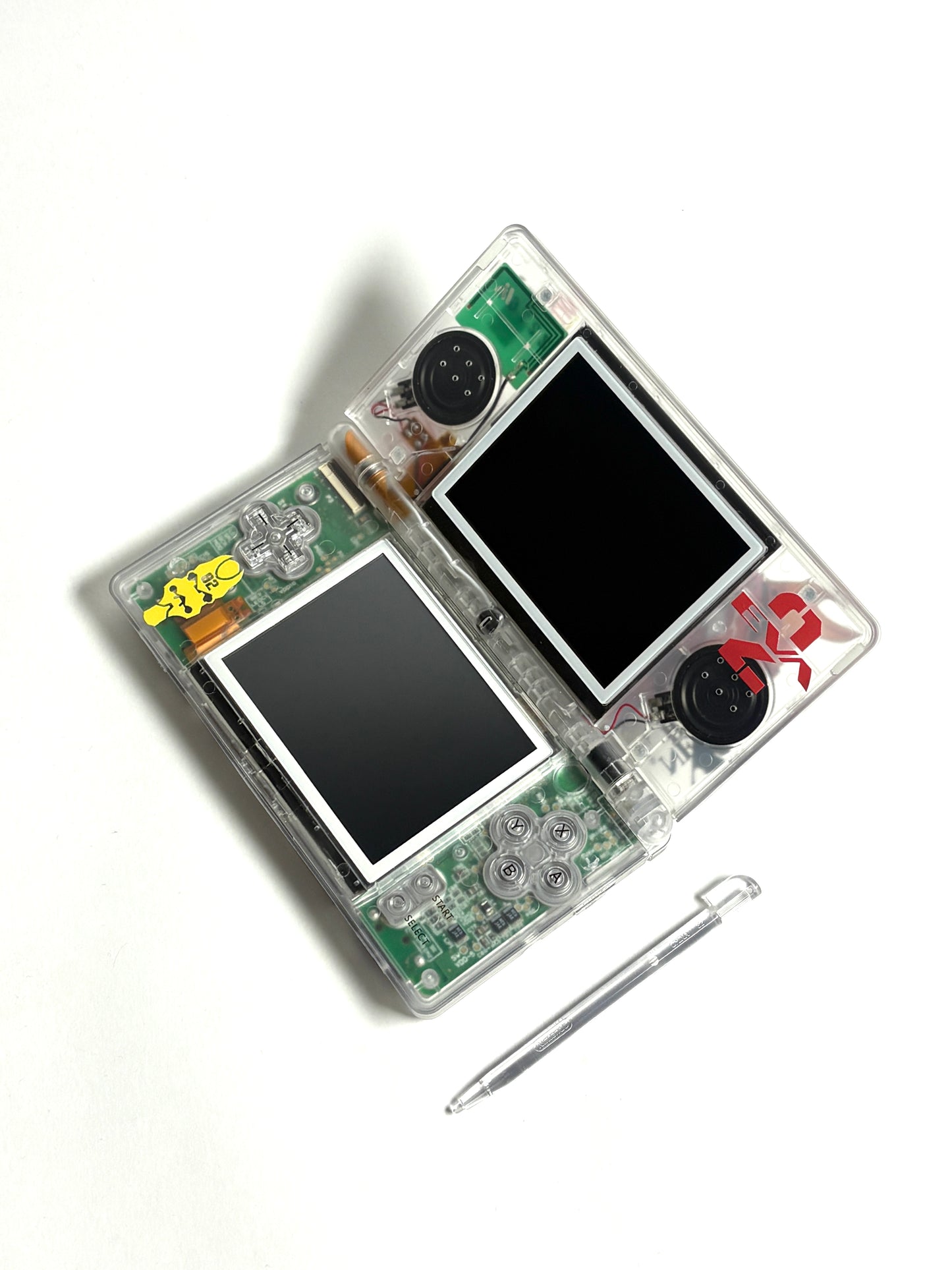 Nintendo DS Lite - Transparent Evangelion Custom