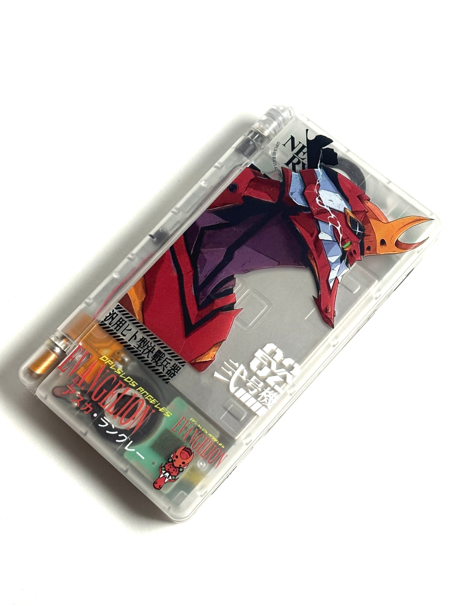 Nintendo DS Lite - Transparent Evangelion Custom