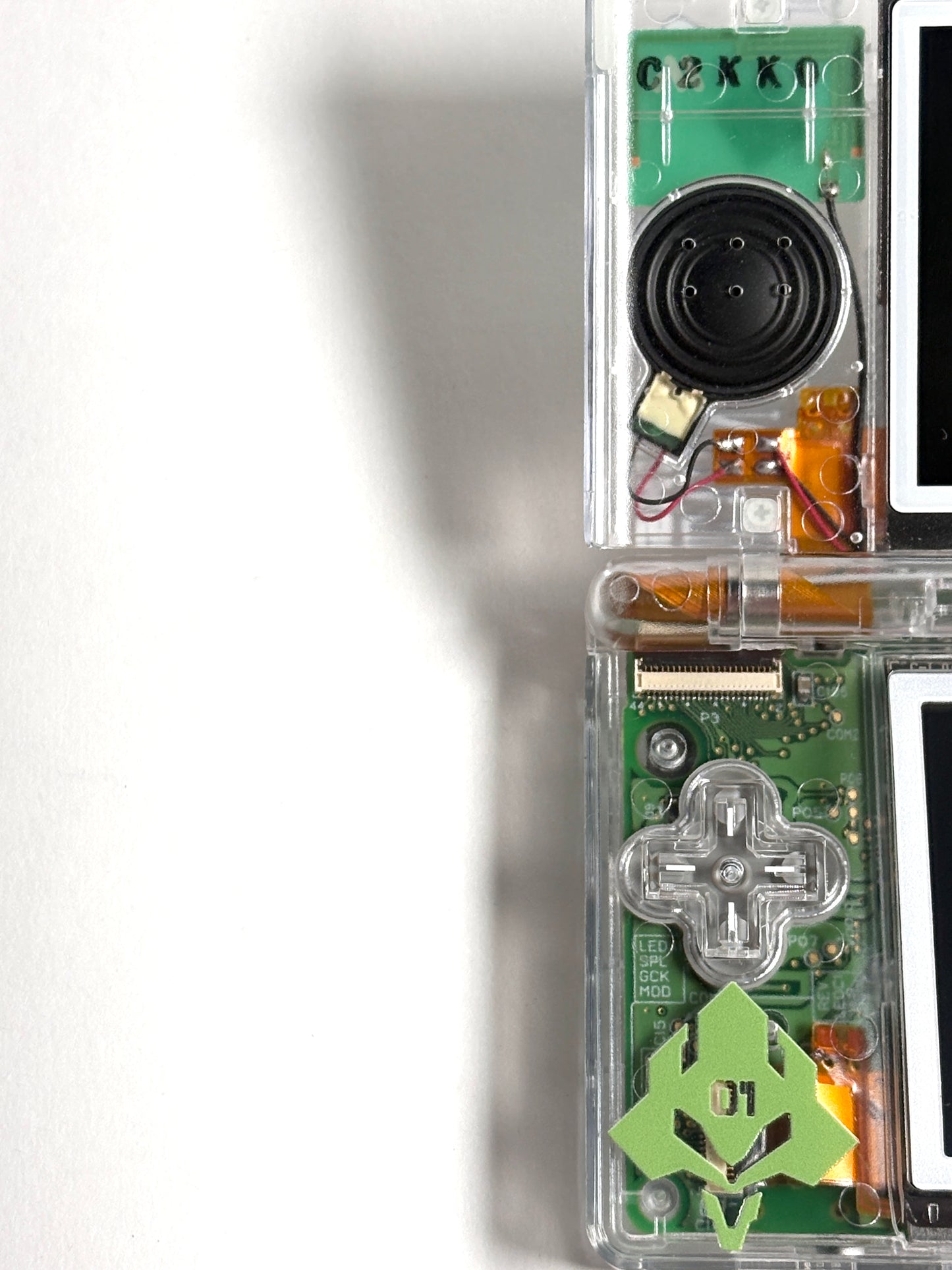 Nintendo DS Lite - Transparent Evangelion Custom