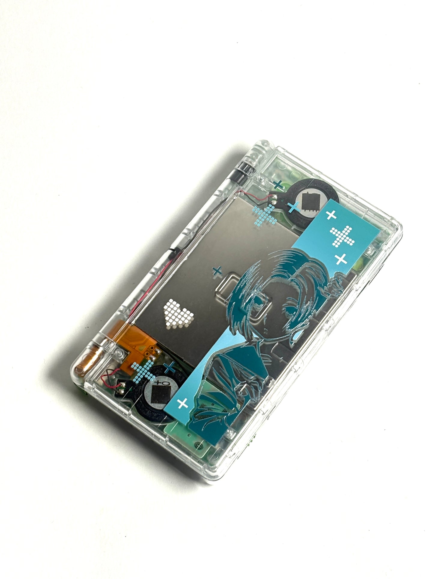 Nintendo DS Lite - Transparent LovePlus Custom