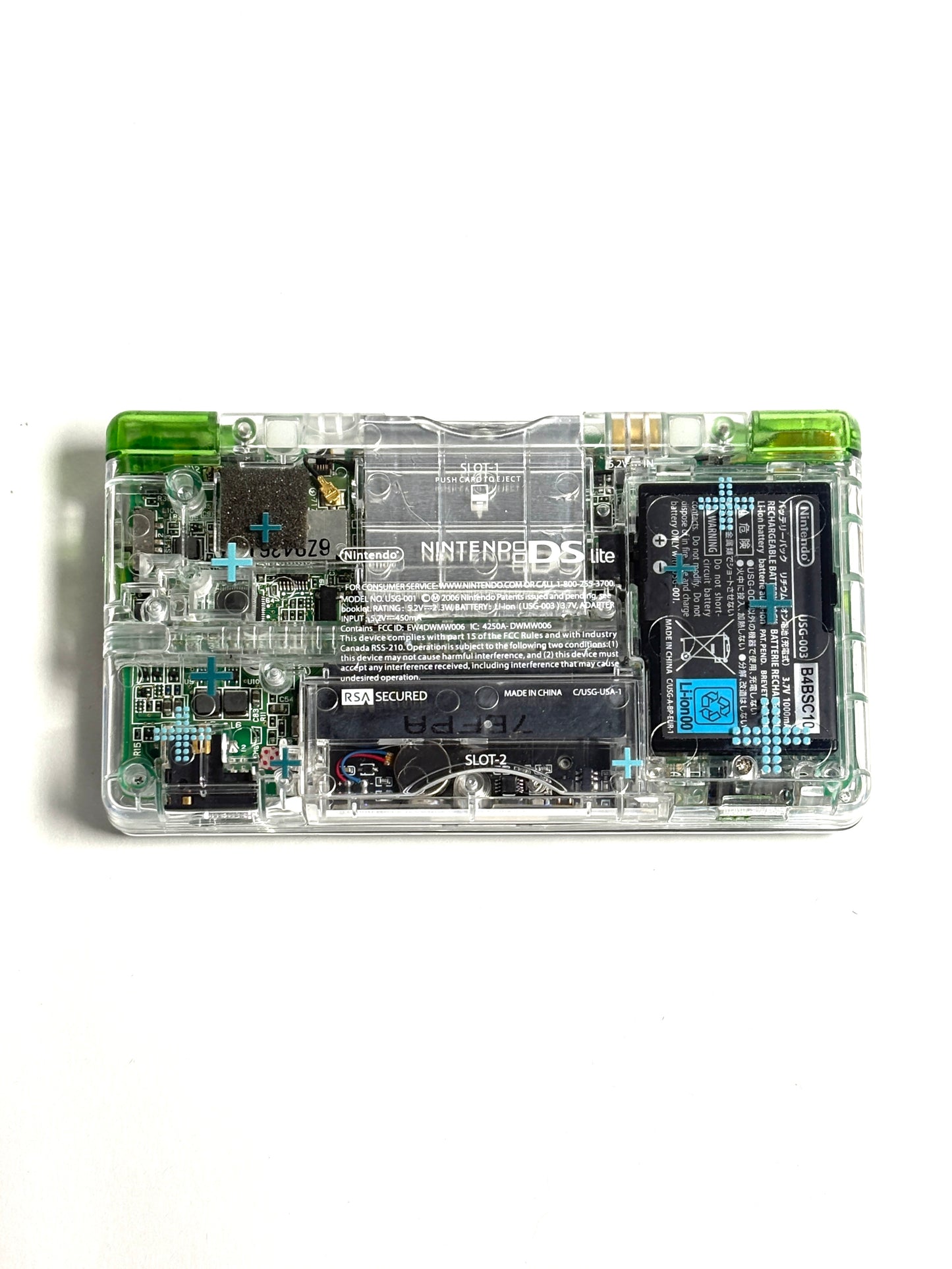 Nintendo DS Lite - Transparent LovePlus Custom
