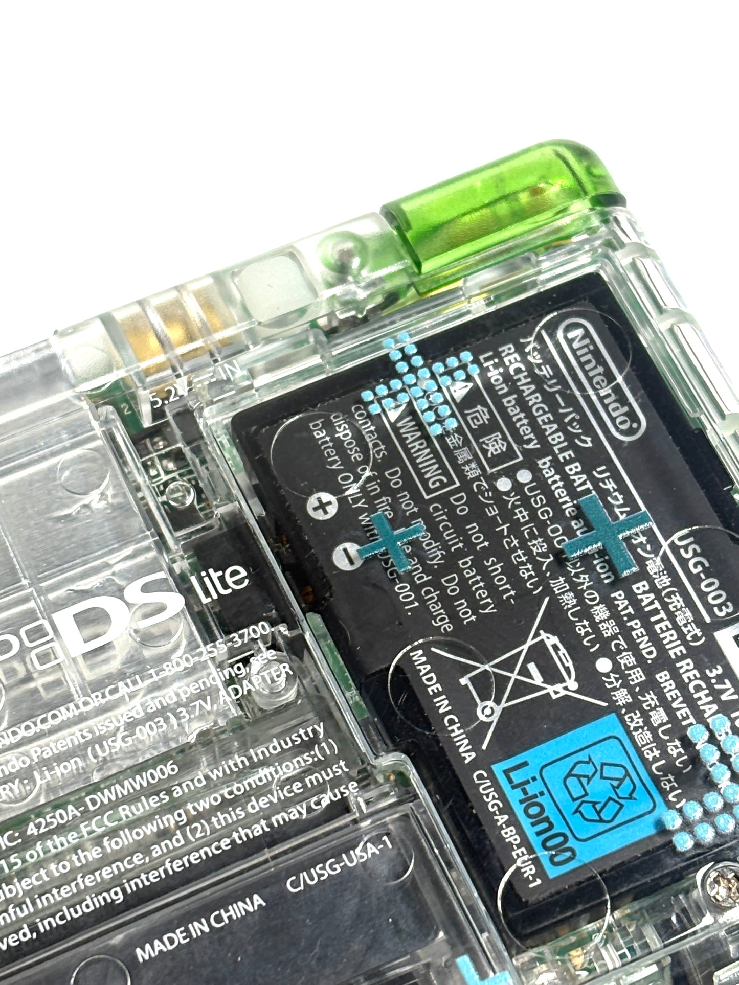 Nintendo DS Lite - Transparent LovePlus Custom