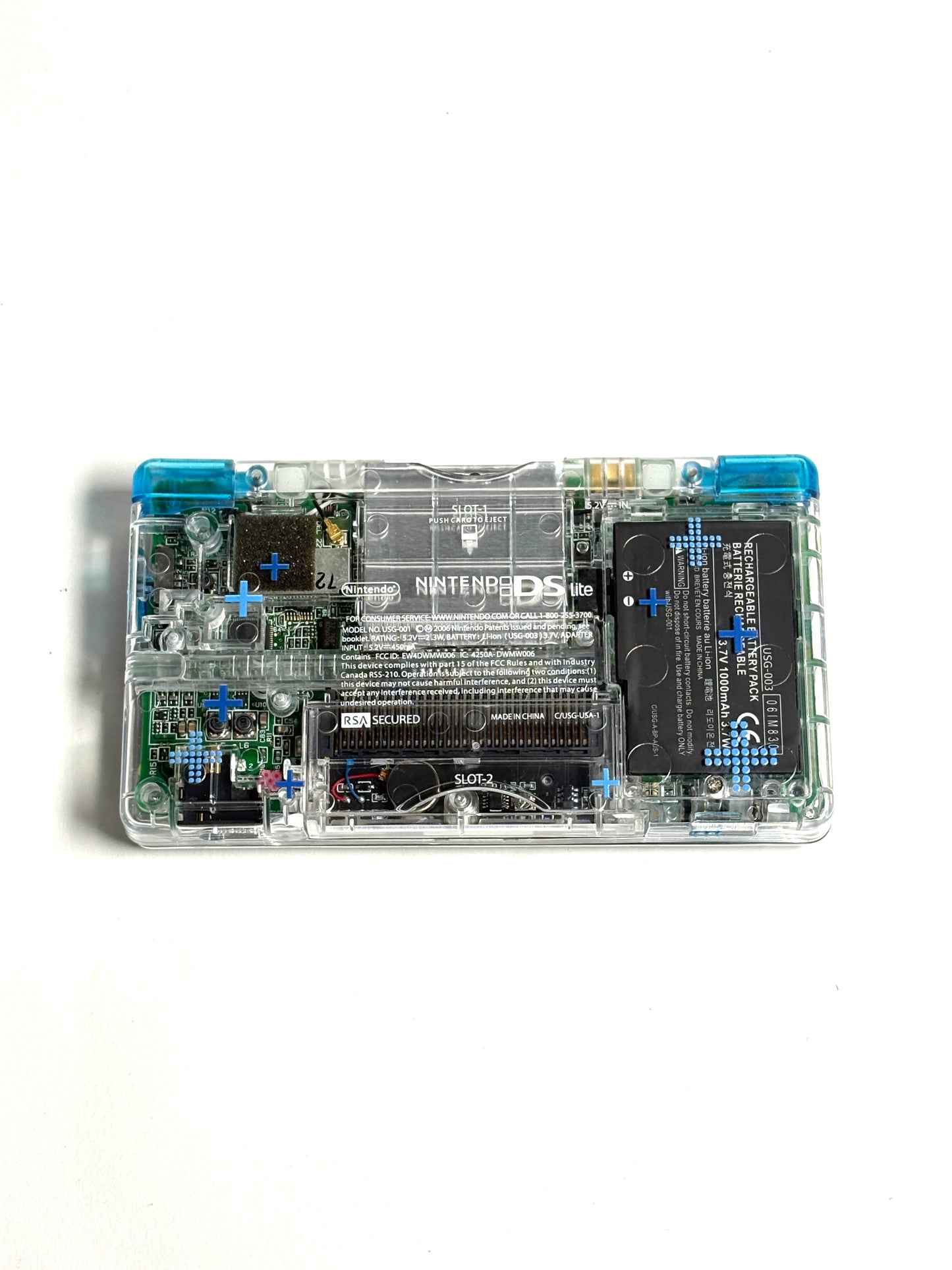 Nintendo DS Lite - Transparent LovePlus Custom